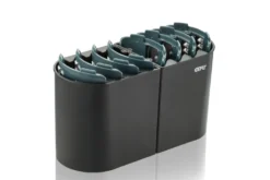 Râpe à tambour Gefu Click avec 5 inserts de lame en acier inox