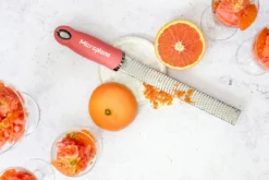 Râpe-zesteur Microplane Premium Classic Rose à Lèvres - 20,3cm
