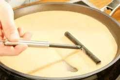 Râteau à crêpes Rösle en silicone et acier inoxydable