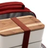 Sac isotherme Akinod 11:58 terracotta + Bento blanc 1,4L