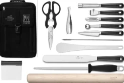 Sac spécial chef Sabatier avec 13 ustensiles cuisine et pâtisserie - Exclusivité