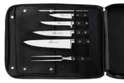 Sac spécial chef Sabatier Chef 4 couteaux de cuisine français + 14 ustensiles - Exclusivité