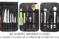 Sac spécial chef Sabatier Cuisine d'aujourd'hui 5 couteaux de cuisine français - Exclusivité