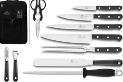 Sac spécial chef Sabatier 32 Dumas Cuisineco 4 couteaux + 6 ustensiles - Exclusivité