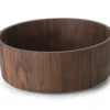 Saladier Continenta en bois de noyer Ø31x12cm