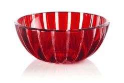Saladier Guzzini Dolcevita rouge en polymère biosourcé