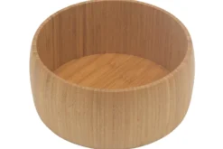 Saladier rond Point Virgule en bambou FSC® 25cm