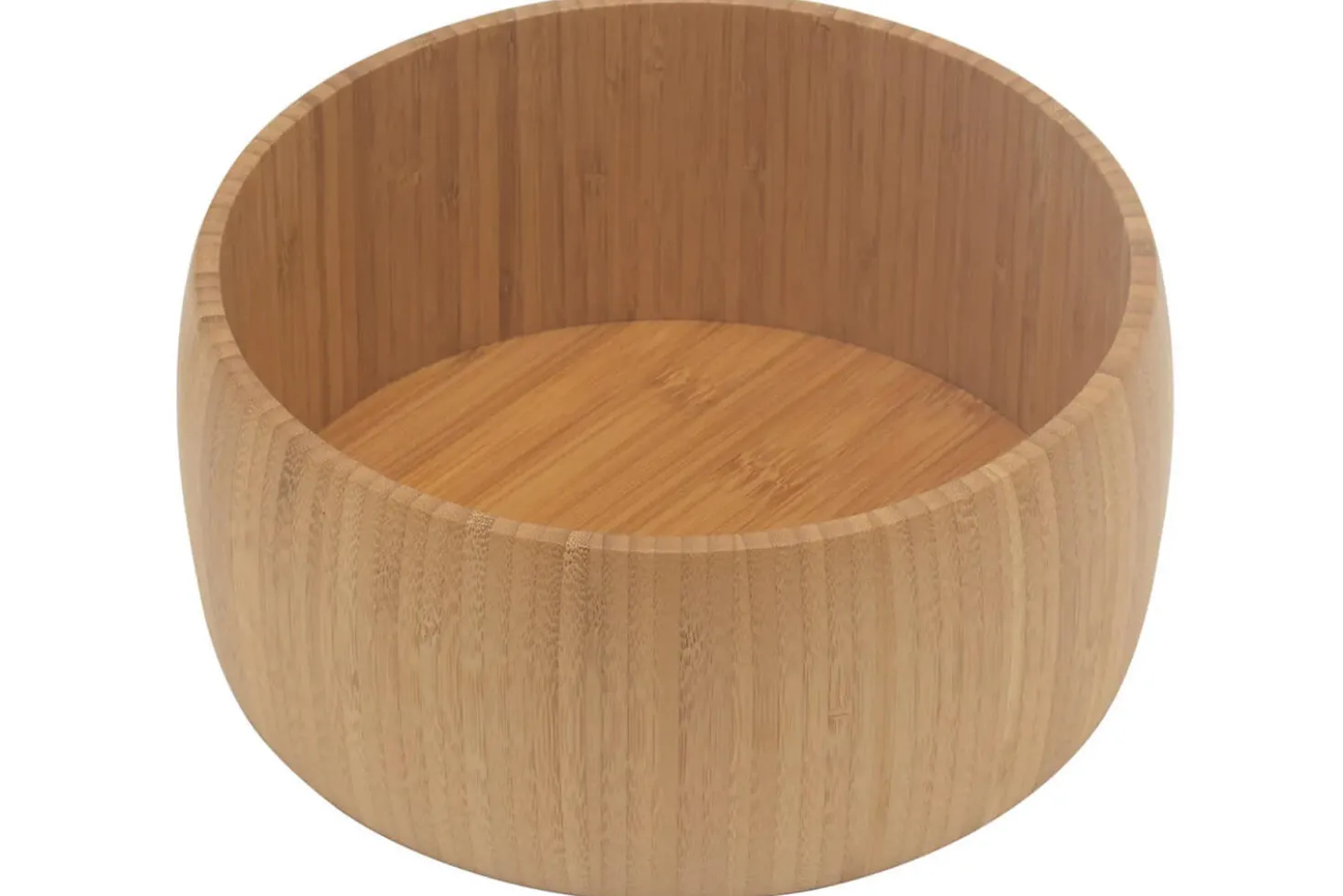 Saladier rond Point Virgule en bambou FSC® 25cm