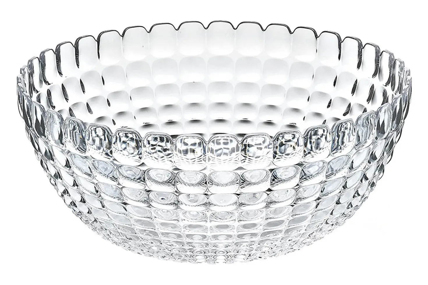 Saladier transparent Guzzini Tiffany en acrylique