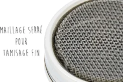 Saupoudreuse De Buyer inox toile métallique