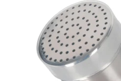 Saupoudreuse KitchenCraft à trous moyens en acier inox + couvercle polymère