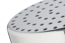 Saupoudreuse KitchenCraft à trous moyens en acier inox + couvercle polymère
