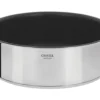 Sauteuse antiadhérente Cristel Casteline amovible Exceliss en inox 5 plis