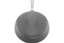 Sauteuse antiadhésive Ballarini Salina 28cm et couvercle en verre
