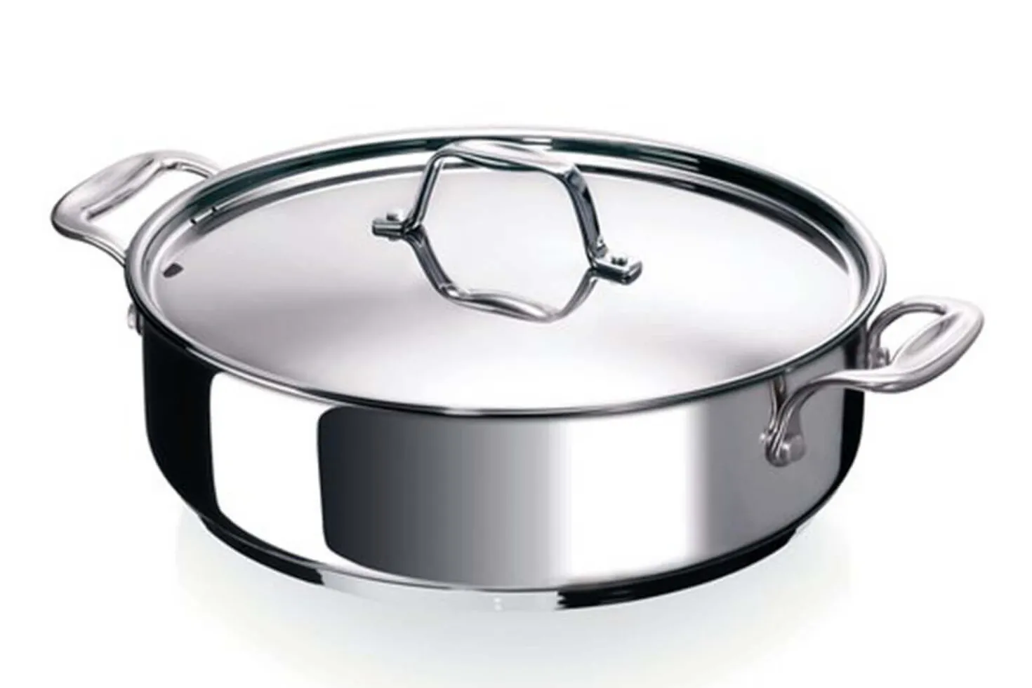 Sauteuse Beka Chef en inox avec couvercle 28cm