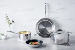 Sauteuse Beka Chef en inox avec couvercle 28cm