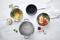 Sauteuse Beka Chef en inox avec couvercle 24cm
