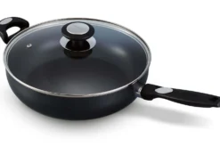 Sauteuse Beka Pro Induc revêtement céramique antiadhérent + couvercle en verre