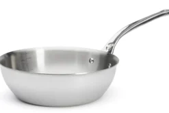 Sauteuse bombée De Buyer Affinity en acier inoxydable 5 ply