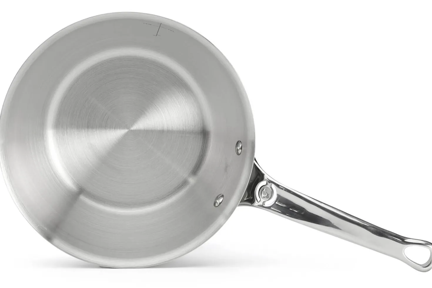 Sauteuse bombée De Buyer Affinity en acier inoxydable 5 ply
