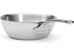 Sauteuse bombée De Buyer Affinity en acier inoxydable 5 ply