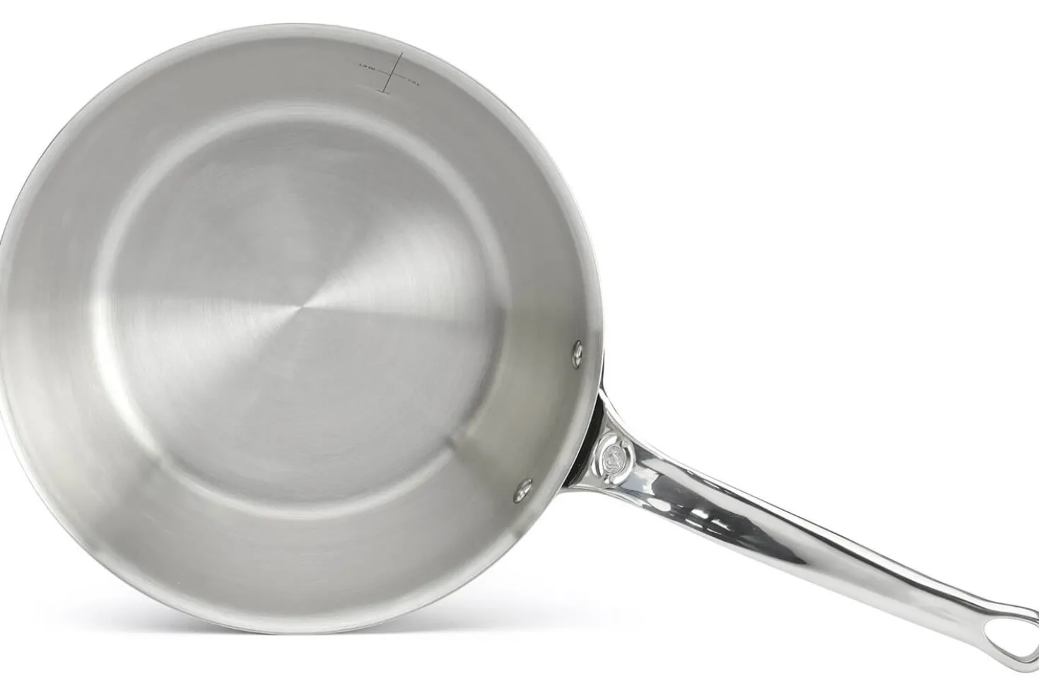 Sauteuse bombée De Buyer Affinity en acier inoxydable 5 ply