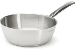 Sauteuse bombée De Buyer Prim'Appety en inox