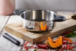 Sauteuse Cristel Mutine amovible en inox 3 plis