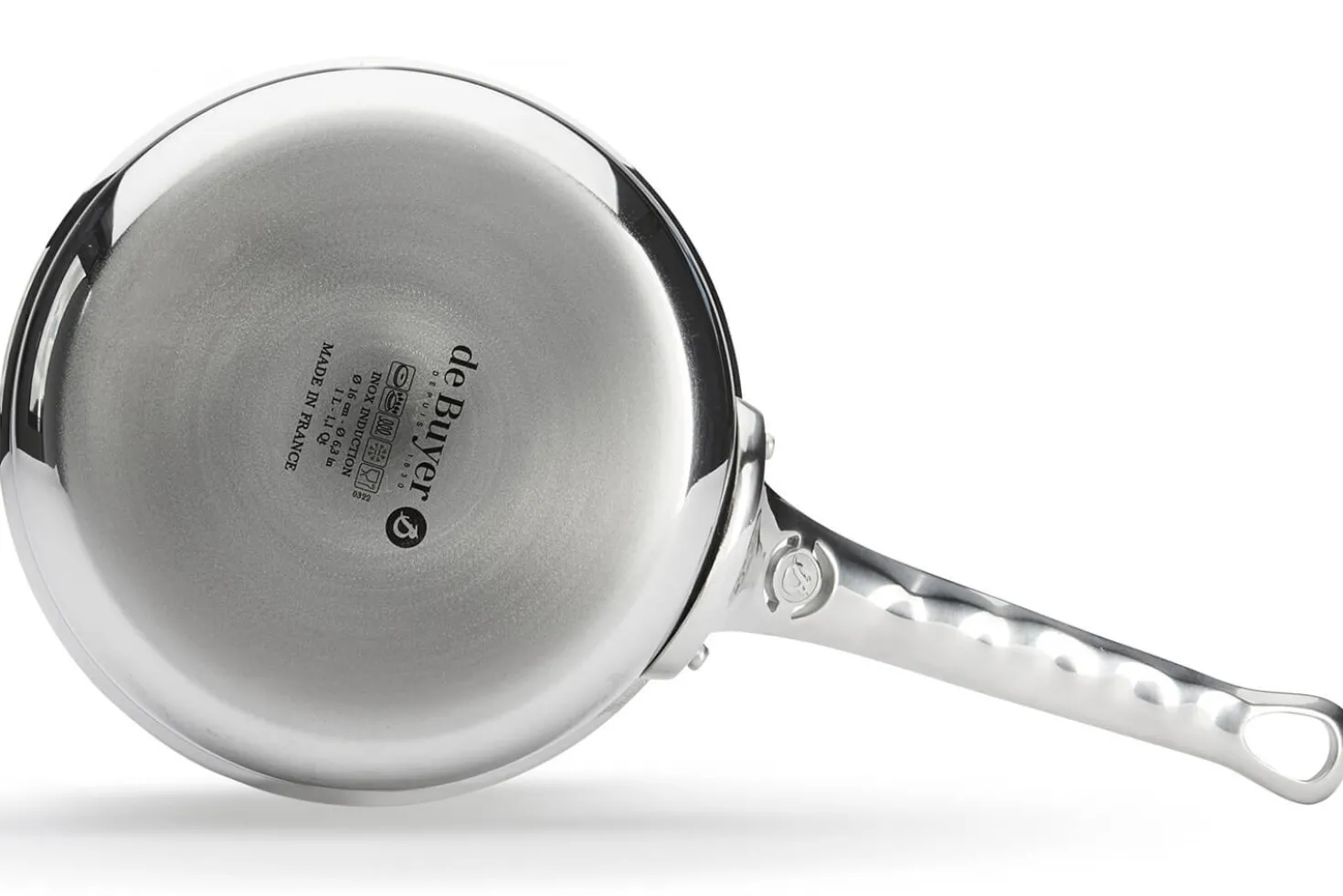 Sauteuse droite De Buyer Affinity en acier inoxydable 5 ply
