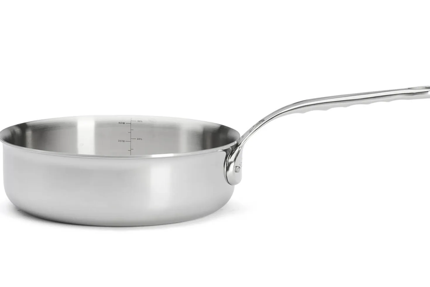 Sauteuse droite De Buyer Affinity en acier inoxydable 5 ply