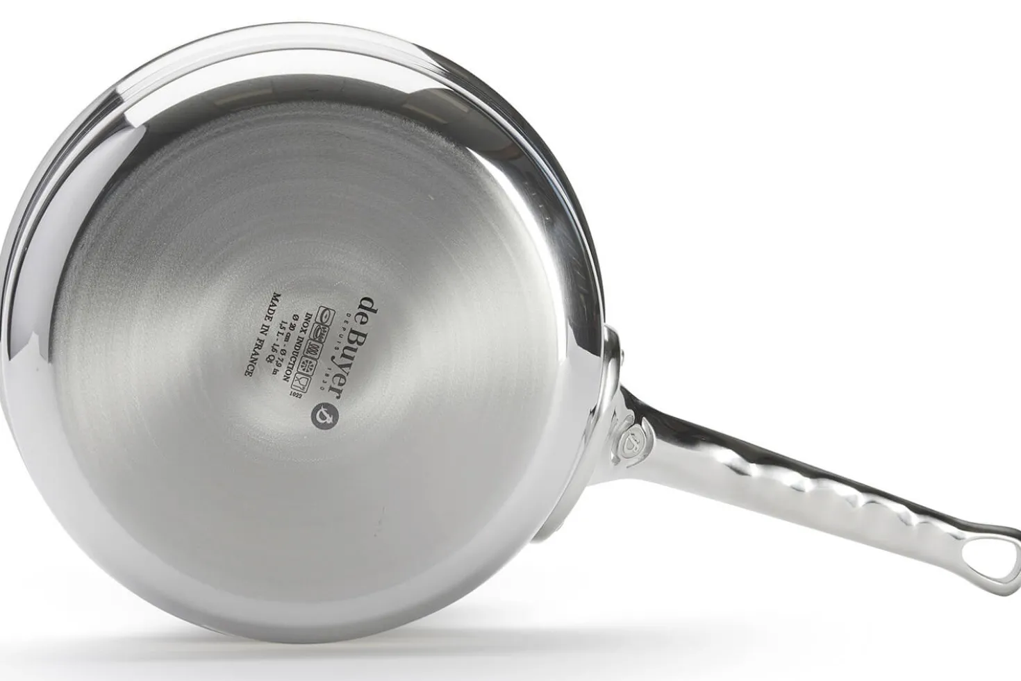 Sauteuse droite De Buyer Affinity en acier inoxydable 5 ply