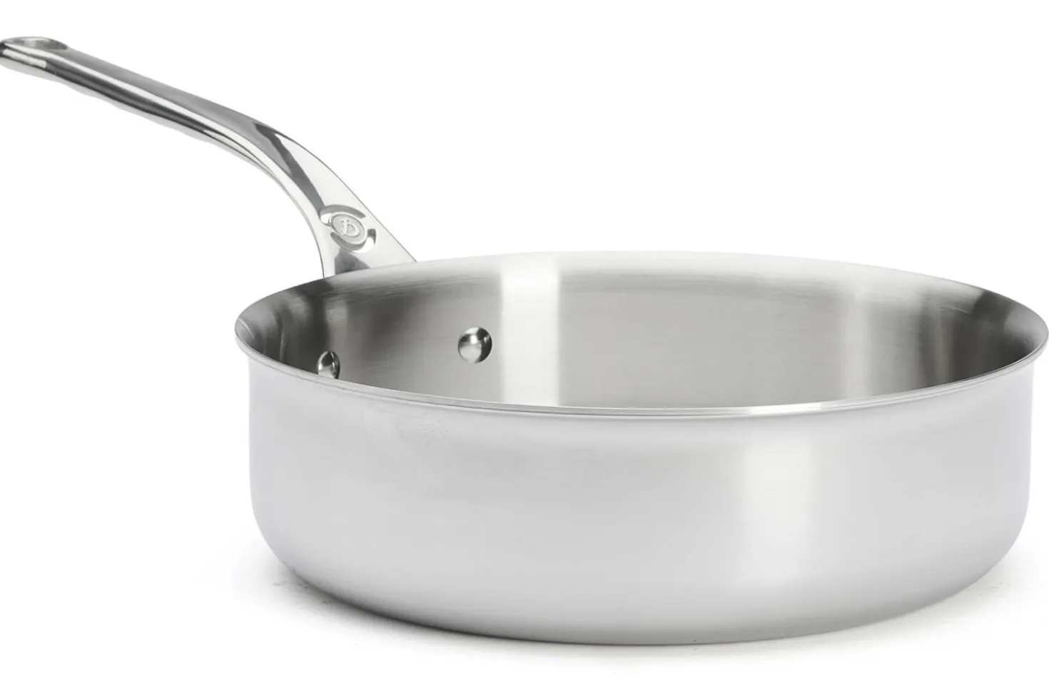 Sauteuse droite De Buyer Affinity en acier inoxydable 5 ply