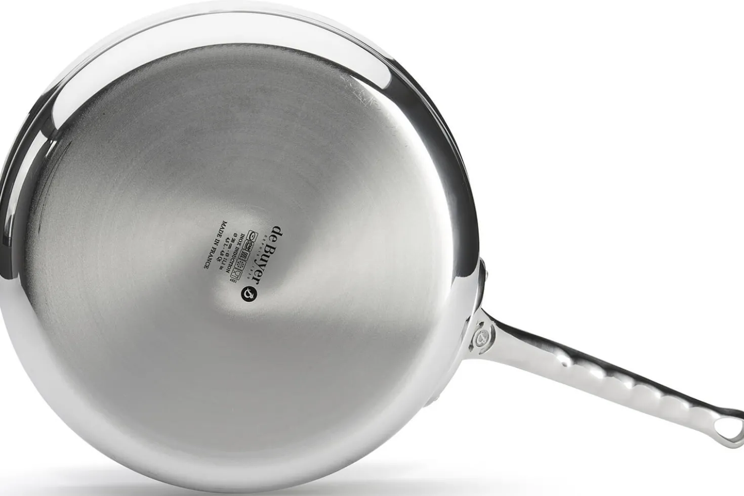 Sauteuse droite De Buyer Affinity en acier inoxydable 5 ply