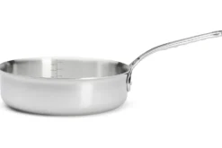 Sauteuse droite De Buyer Affinity en acier inoxydable 5 ply