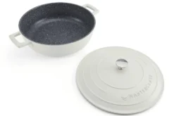 Sauteuse ronde MasterClass compatible induction en fonte d'aluminium 4L