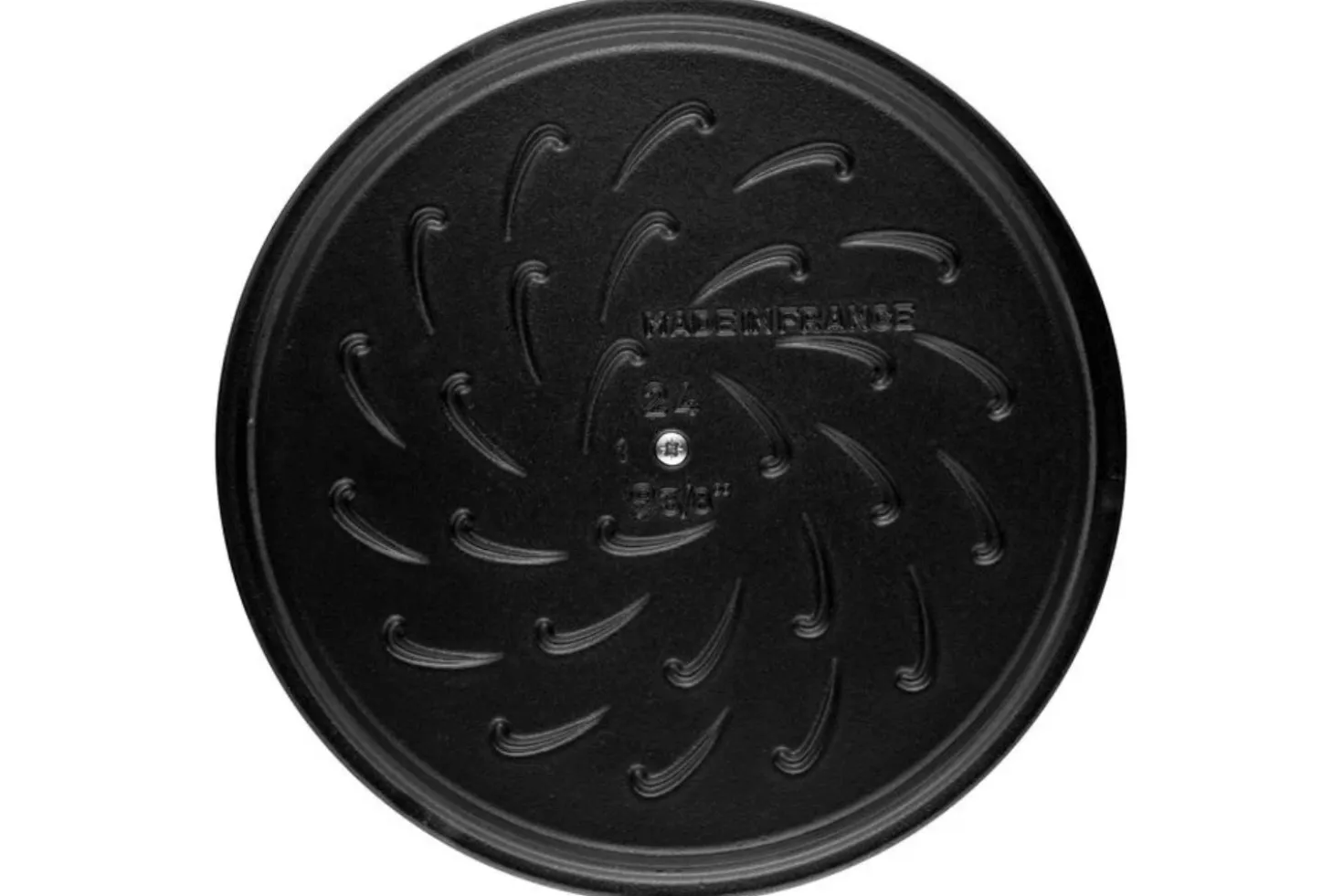 Sauteuse Staub Chistera en fonte émaillée grenadine