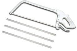 Scie de boucher américaine Bargoin 45 cm + 3 lames de rechange dont 1 offerte