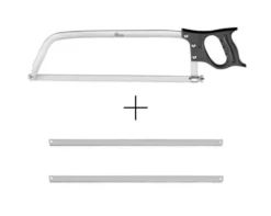 Scie de boucher inox 46cm Pradel Excellence + 2 lames de rechange