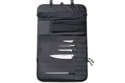 Serviette pour couteaux de cuisine avec sangles vide 18 emplacements Wüsthof