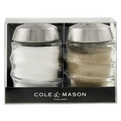 Set assaisonnement Cole & Mason Bray poivrier et salière 7cm