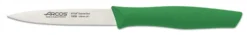 Set 2 couteaux Arcos Nova 1 bec d'oiseau 6cm + 1 office 10cm manches verts