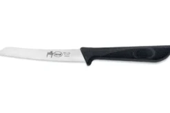 Set 3 couteaux de cuisine Sanelli Jolly acier inox manche noir
