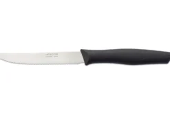 Set 6 couteaux de table Arcos lames acier NITRUM manche noir