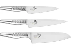 Set 3 couteaux Kai Seki Shoso Office + Universel + Santoku