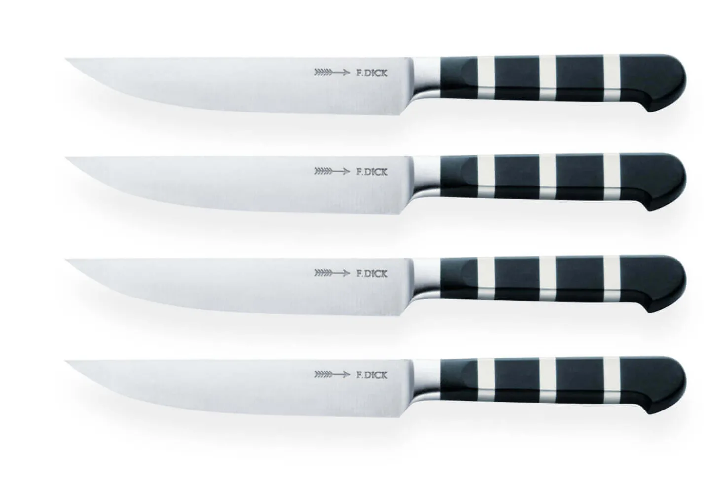 Set 4 couteaux à steak forgés DICK 1905 lame 12cm manche design