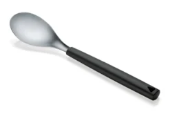 Set 2 couverts à salade Triangle en inox brossé et manche en polypropylène