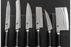 Set à découper japonais Kai Shun damas acier haute qualité