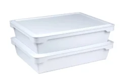 Set de 2 bacs à pâtons Ooni en PP 42,3 x 32,3 x 9,3cm