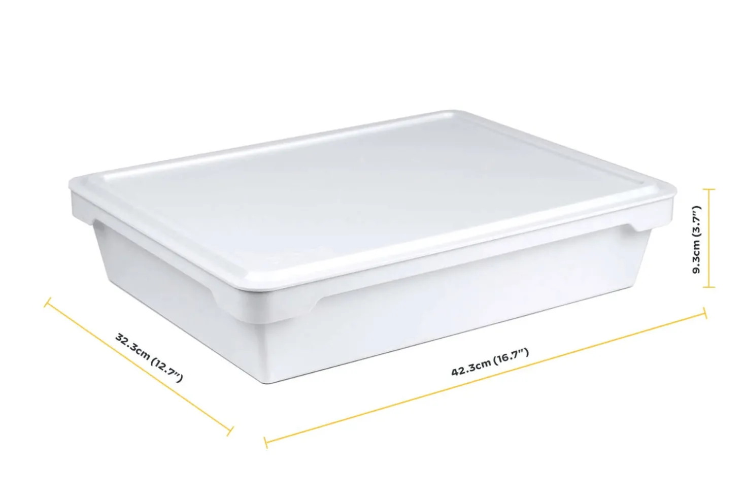 Set de 2 bacs à pâtons Ooni en PP 42,3 x 32,3 x 9,3cm