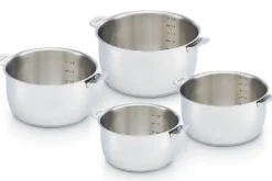 Set de 4 casseroles amovibles Beka Select 14 à 20cm en acier inoxydable 18/10